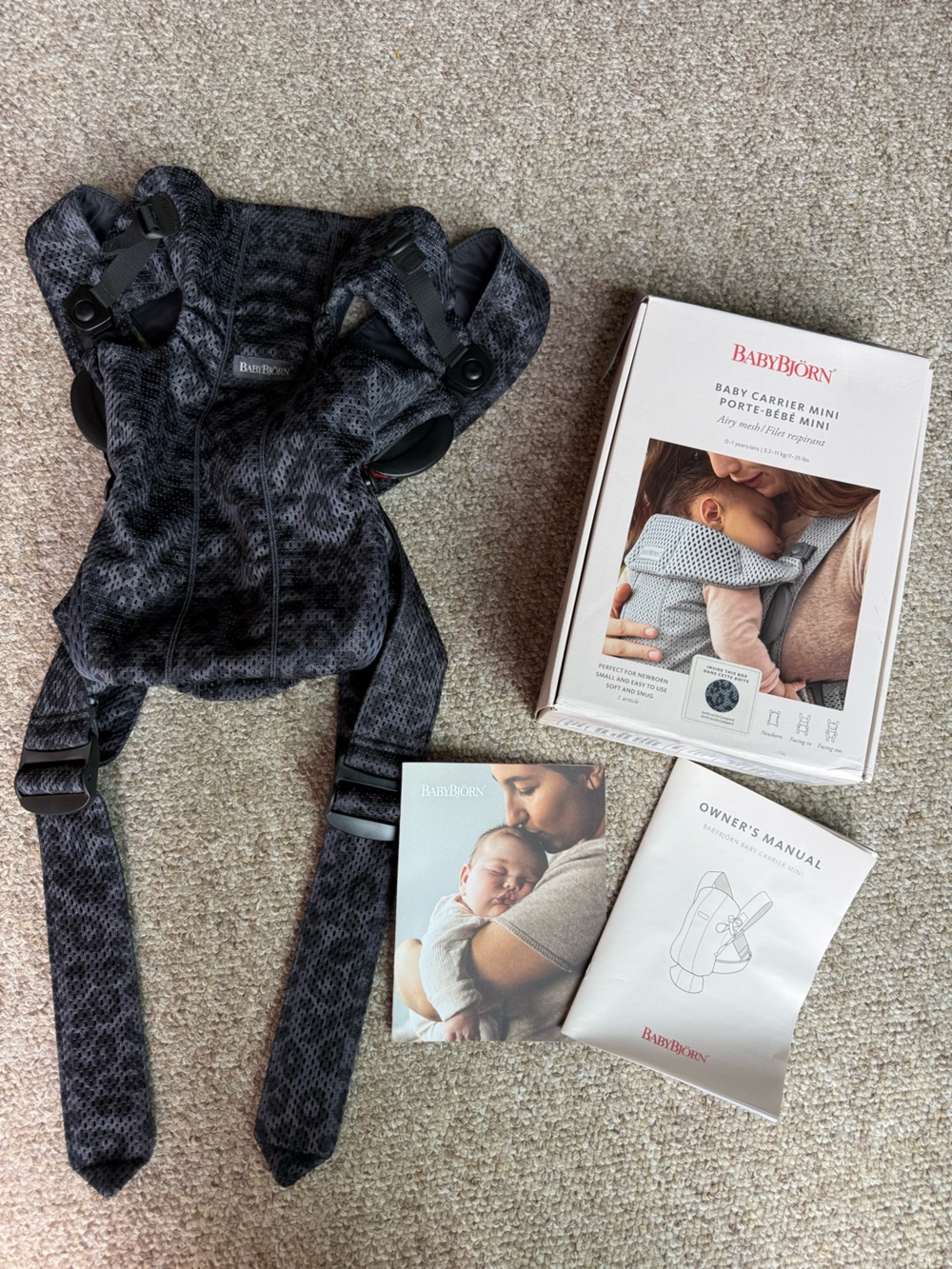 Baby Mini in Charcoal Grey